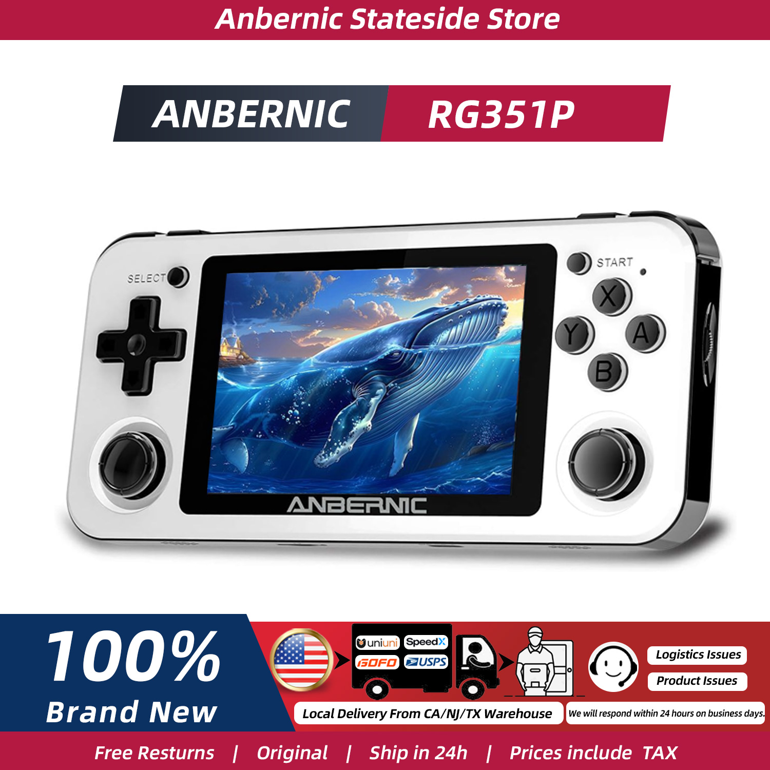 Gaming Console Ayaneo - Consola de Juegos Retro Portátil ANBERNIC