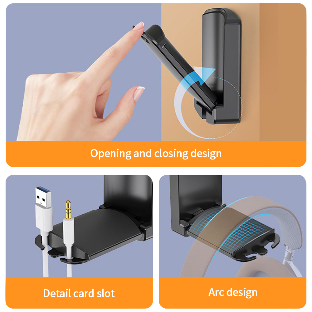 Controller Stand Holder - Soporte plegable para auriculares, soporte para