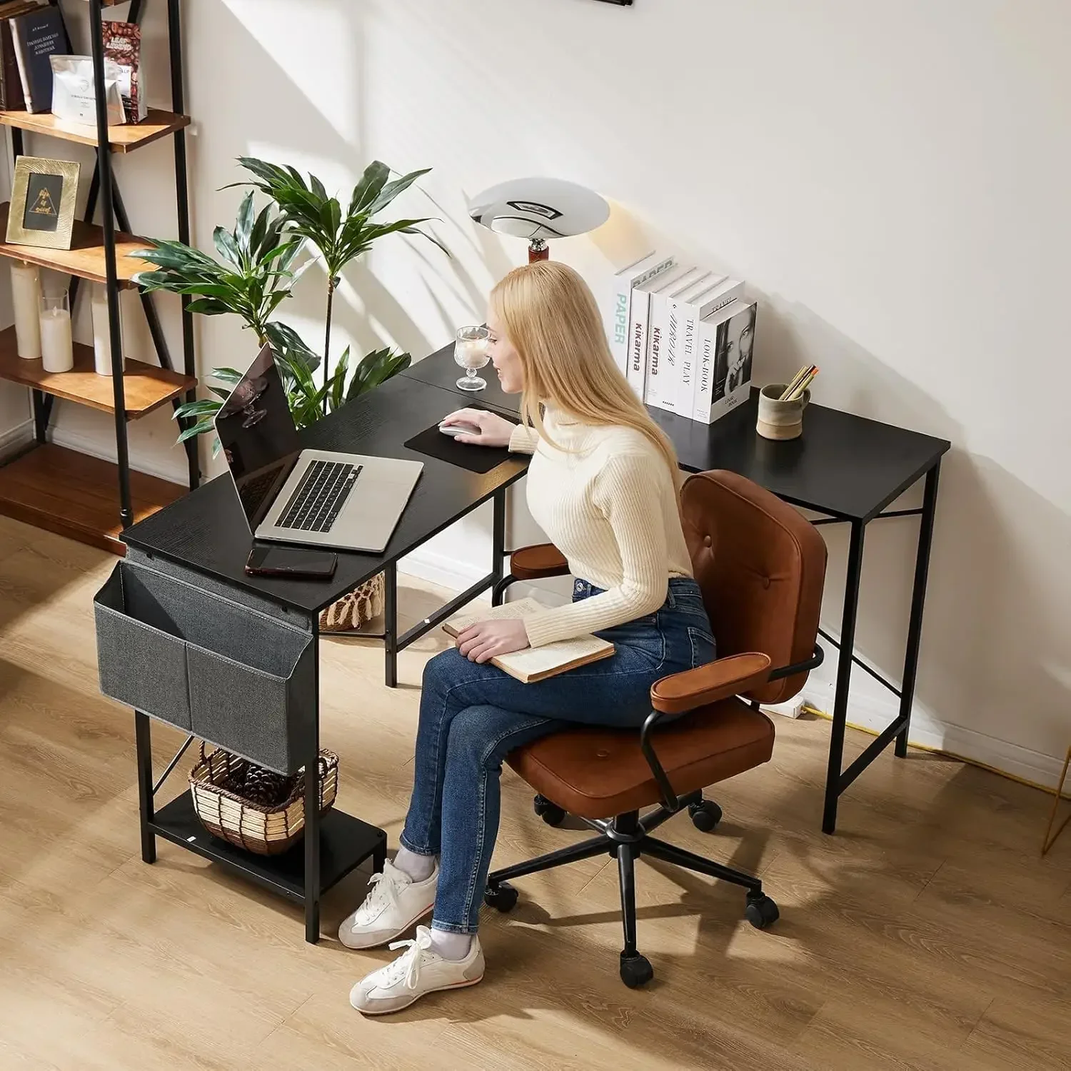 Gaming Console Table - Escritorio en Forma de L -