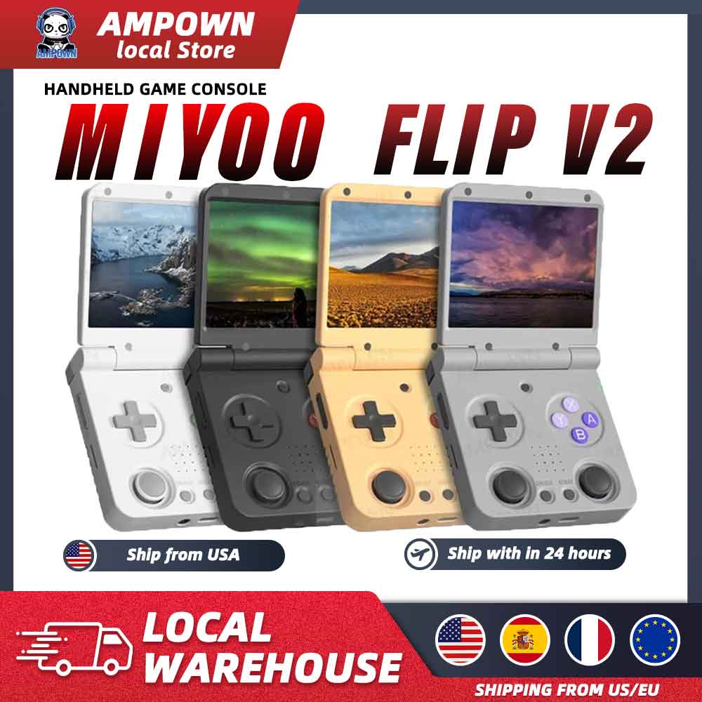 Gaming Console Os - Consola de Juegos Portátil MIYOO Flip