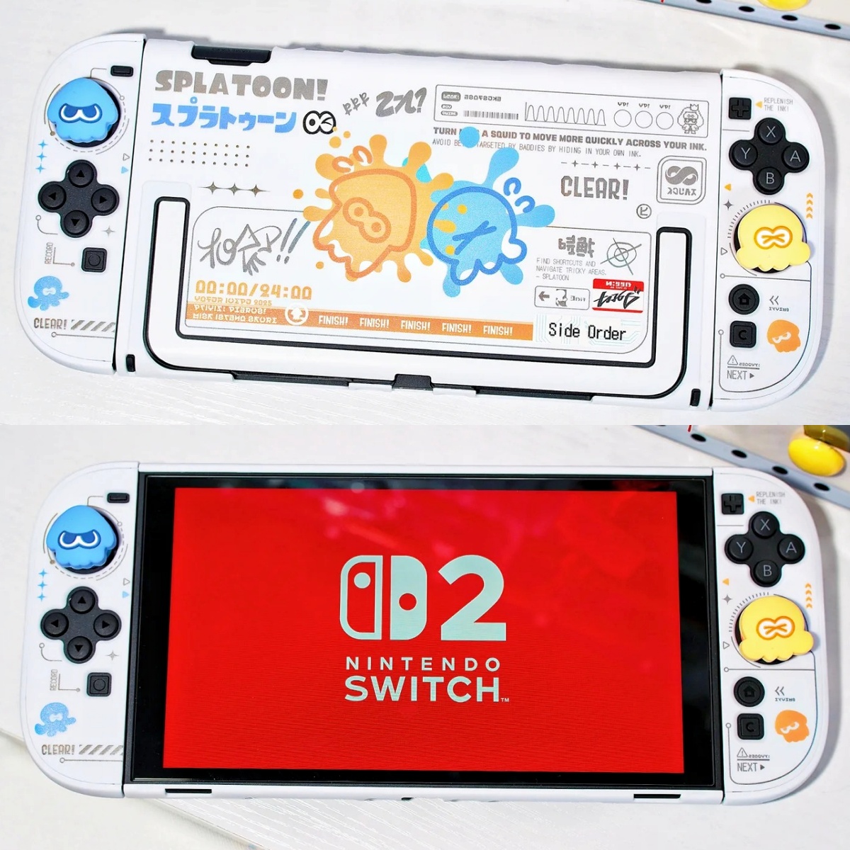 Gaming Console 4 Year Old - Funda protectora fina Splatoon 3 Switch