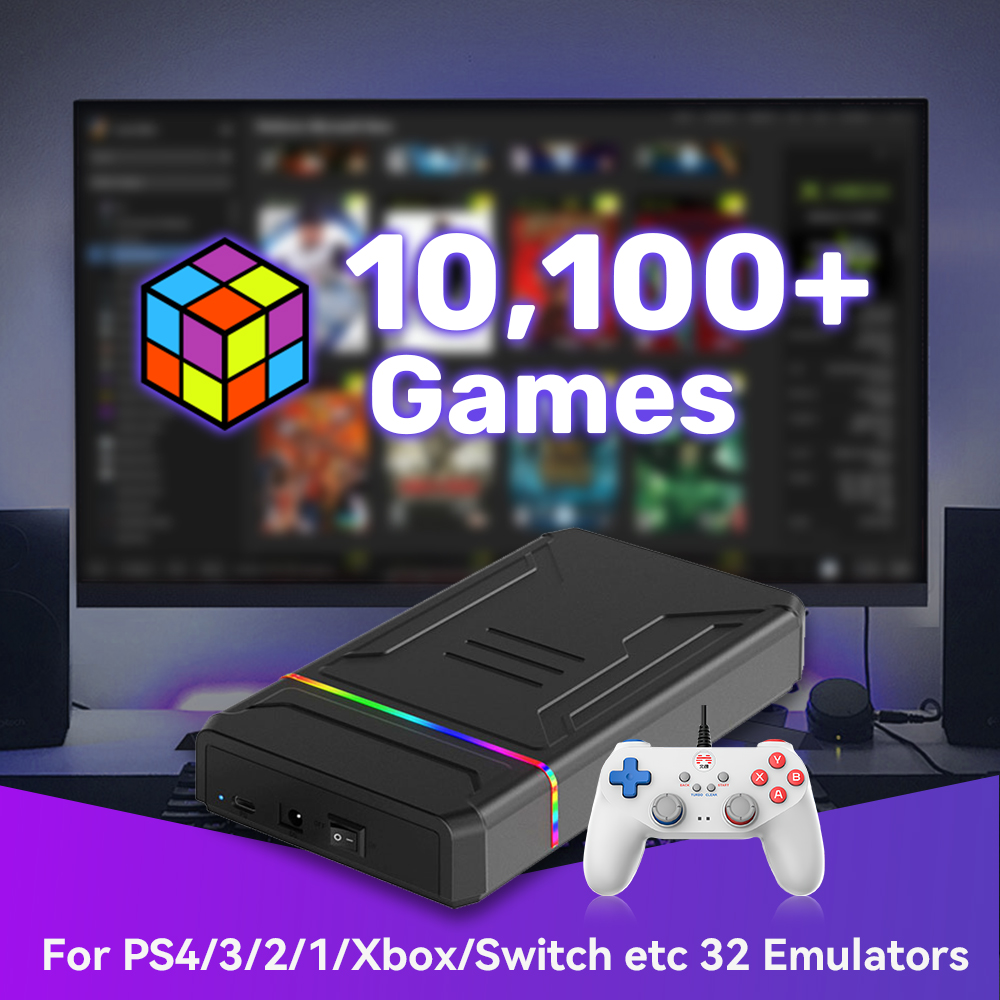 Gaming Console Os - Disco Duro para Juegos Launchbox OS