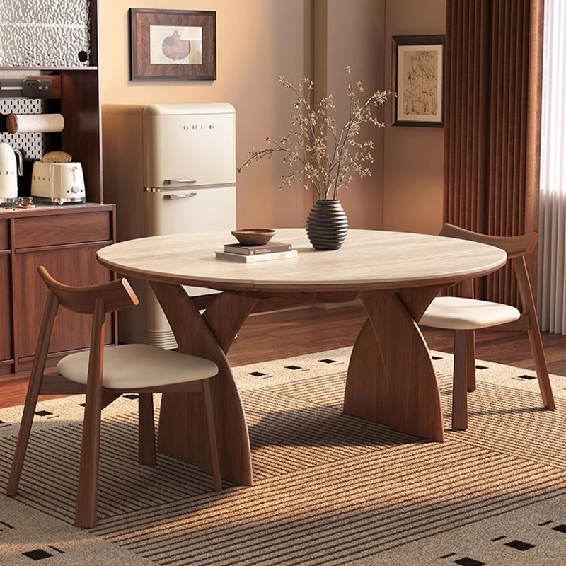 Gaming Console Table - Mesa de comedor nórdica de madera