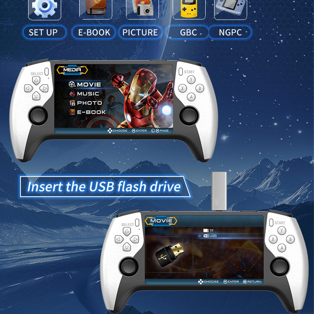 Nueva Consola de Juegos Portát - Gaming Console Retro Handheld reseña y precio