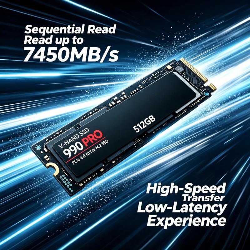 Auténtico SSD NVMe 990 PRO M.2 - Gaming Console Table reseña y precio
