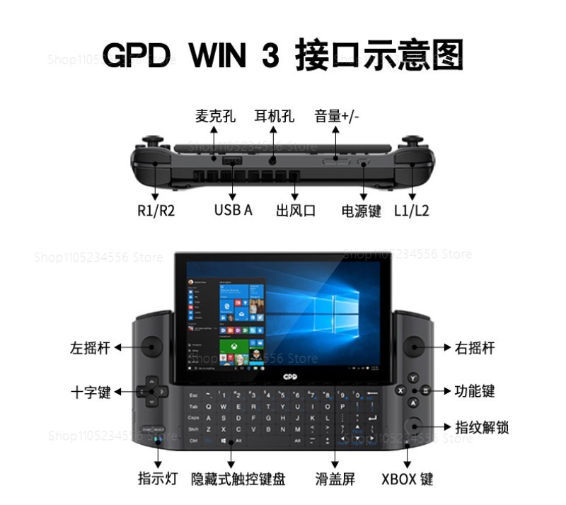 Consola de juegos con pantalla - Gaming Console Portable reseña y precio