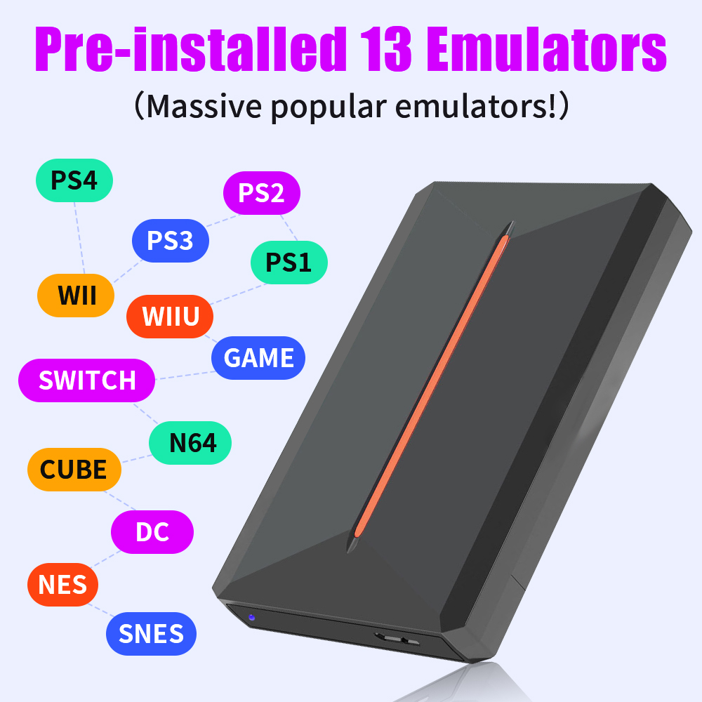 Launchbox OS Retro Gaming HDD  - Gaming Console Os reseña y precio