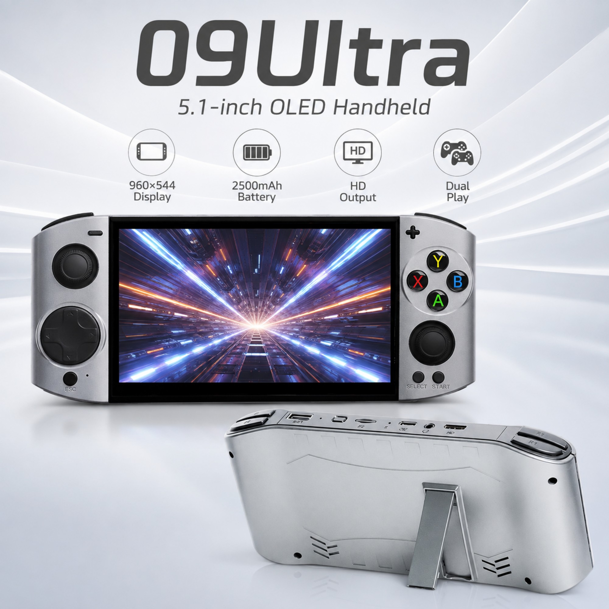 Consola de Juegos Portátil OLE - Gaming Console Os reseña y precio