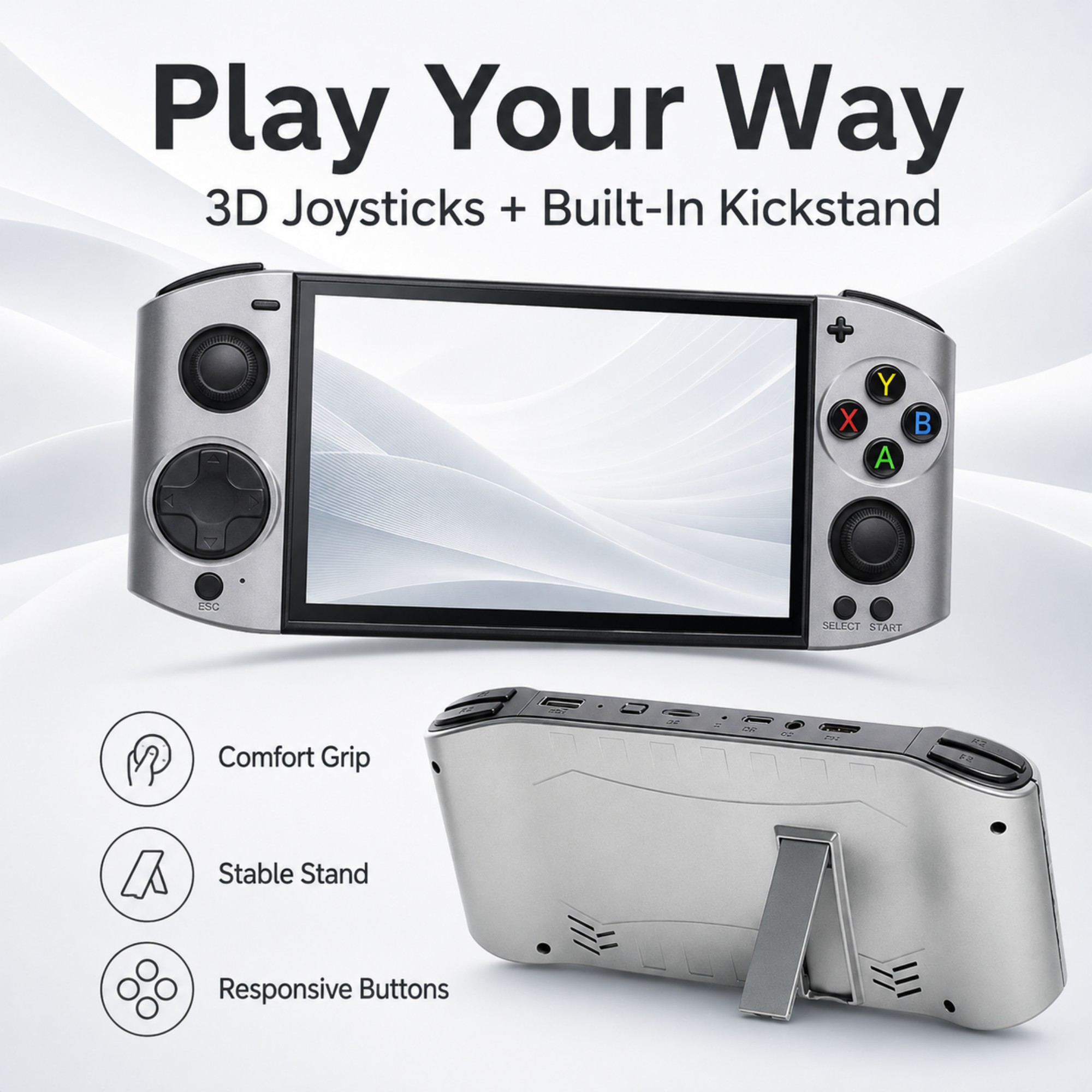Consola de Juegos Portátil OLE - Gaming Console Os reseña y precio