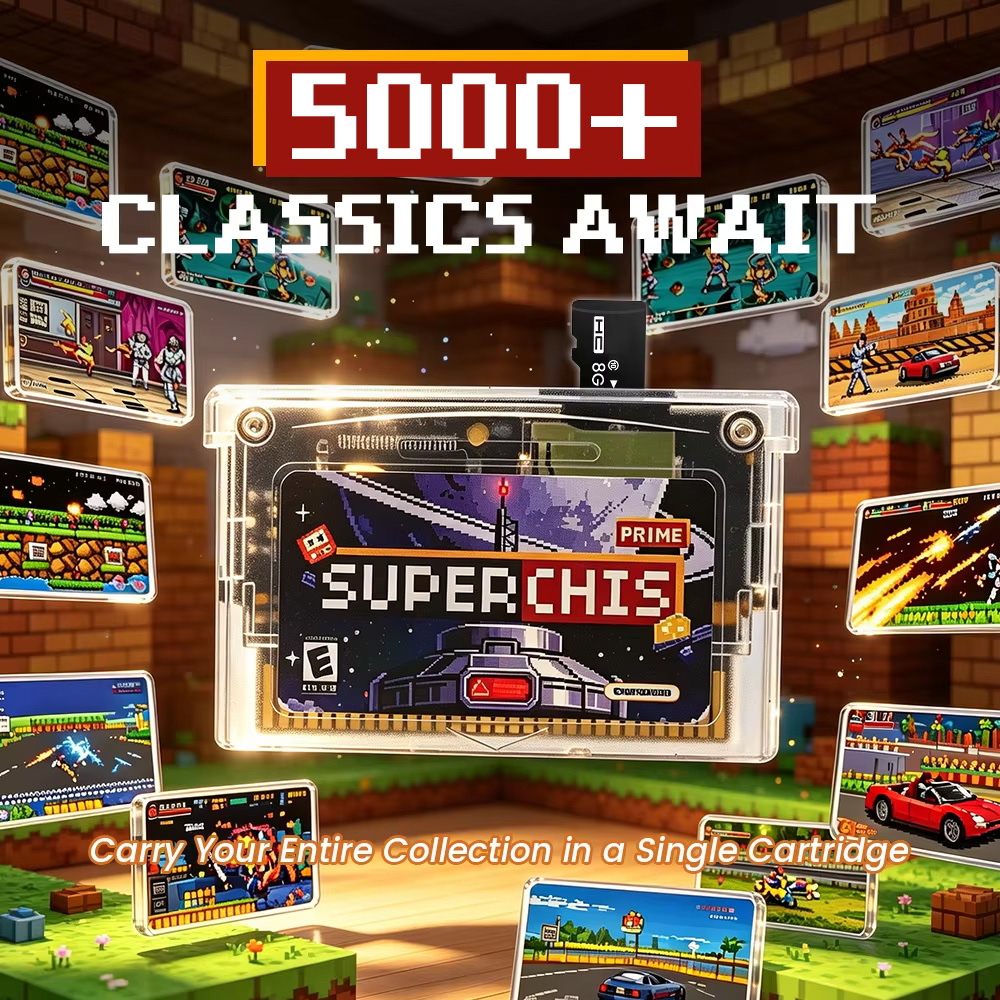 Cartucho de juego Retro Superc - Gaming Console Portable reseña y precio
