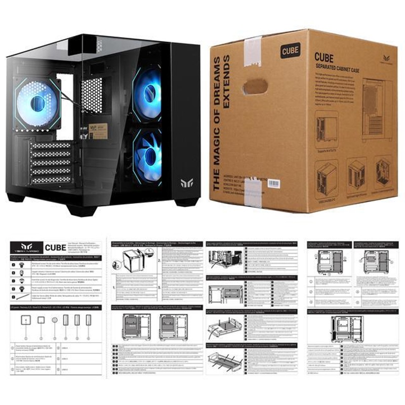 Caja de Ordenador Yeah Magic C - Gaming Console Table reseña y precio