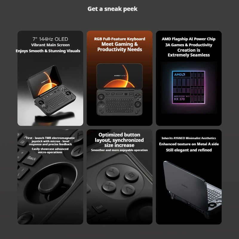 Ayaneo Flip 1s Ds Consola de J - Gaming Console Ayaneo reseña y precio