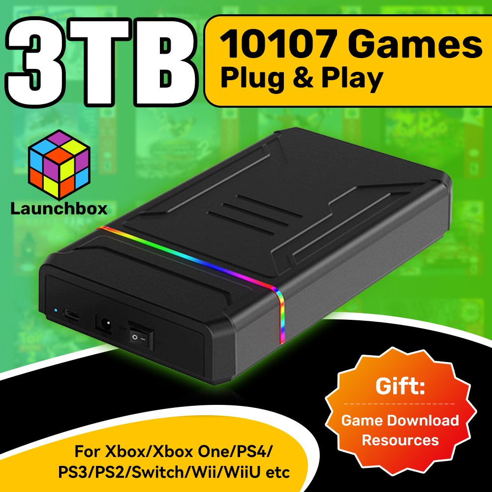 Consola de juegos Retro HDD La - Gaming Console Os reseña y precio