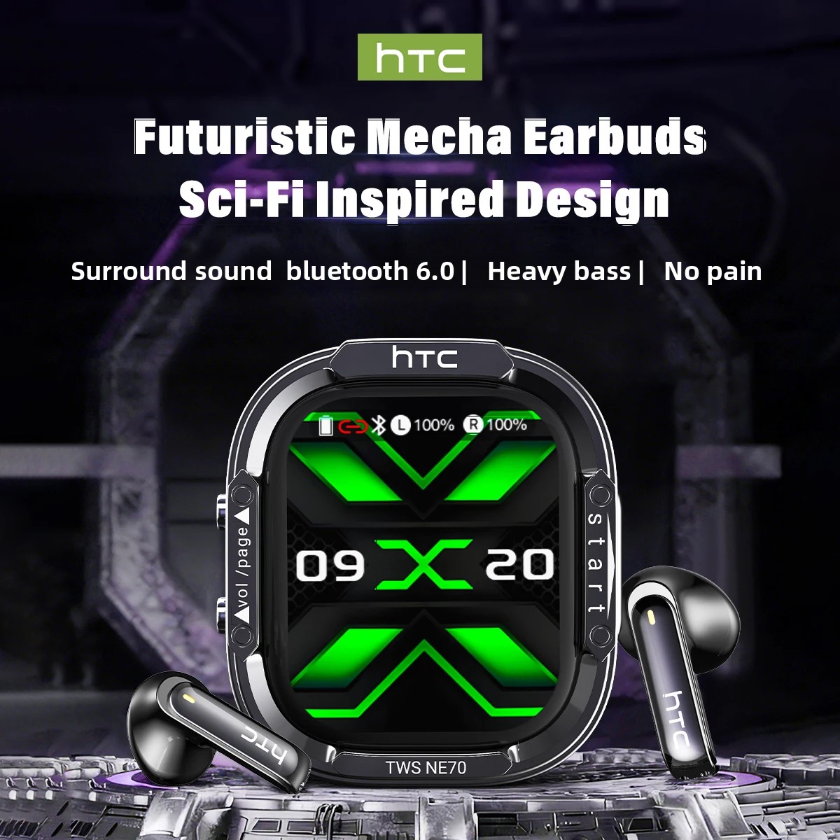 Audífonos Bluetooth V6.0 HTC N - Gaming Console For Your Phone reseña y precio