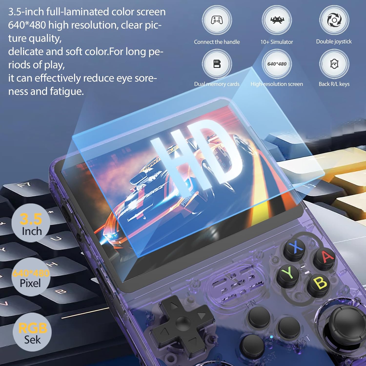 NUEVA Consola de Juegos Retro  - Gaming Console Os reseña y precio